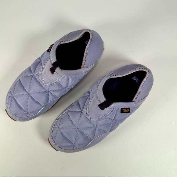 Teva Reember Convertible Quilted Slip-On Sneakers in Light Purple - Picture 3 of 8